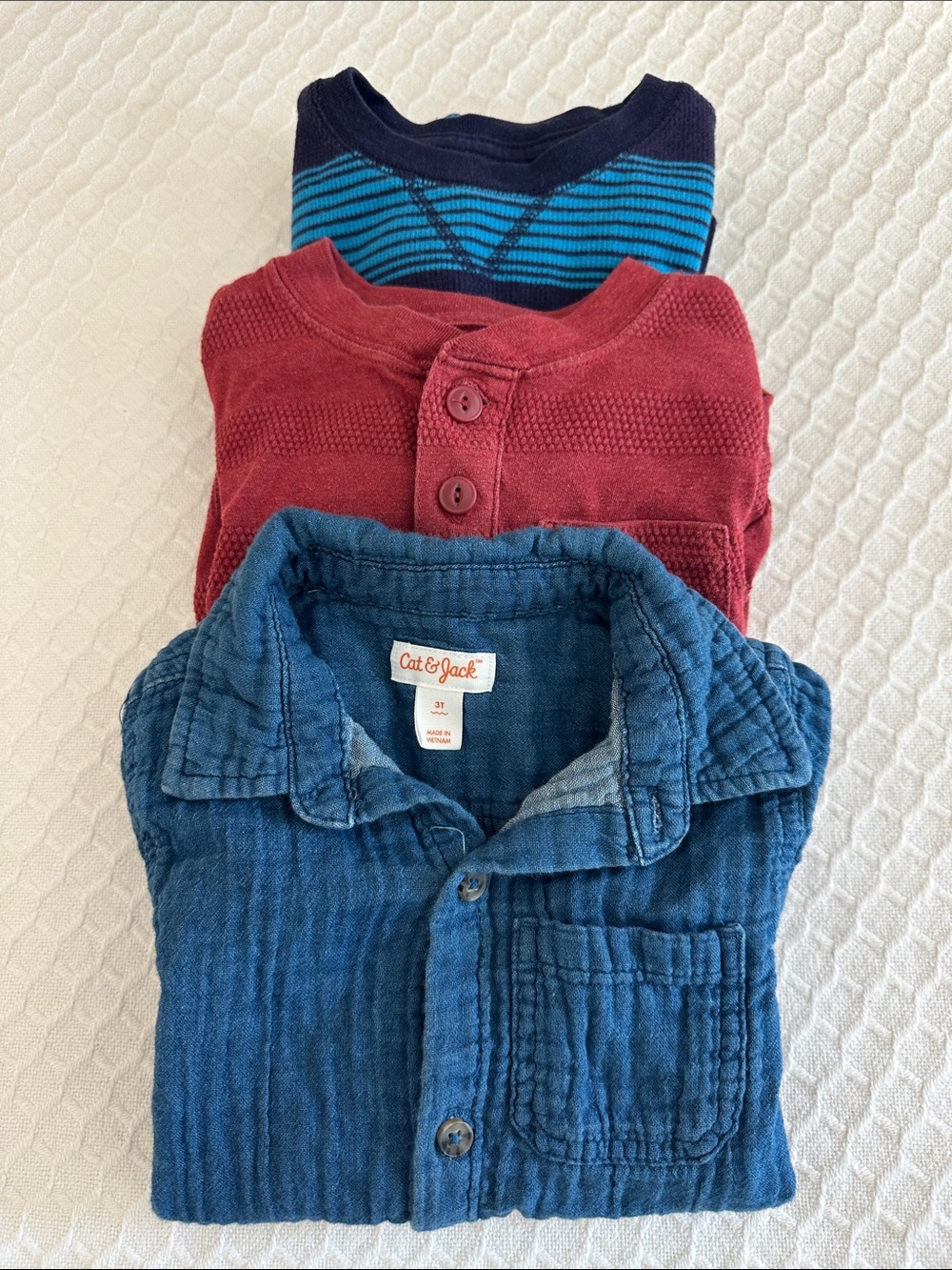 Cat & Jack 3T Long-Sleeve Bundle